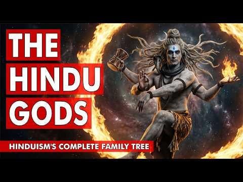 I tried to map the entire Hindu pantheon into one family tree, over fifty deities across eight layers of divine hierarchy. Here's what I learned about why no two versions agree.