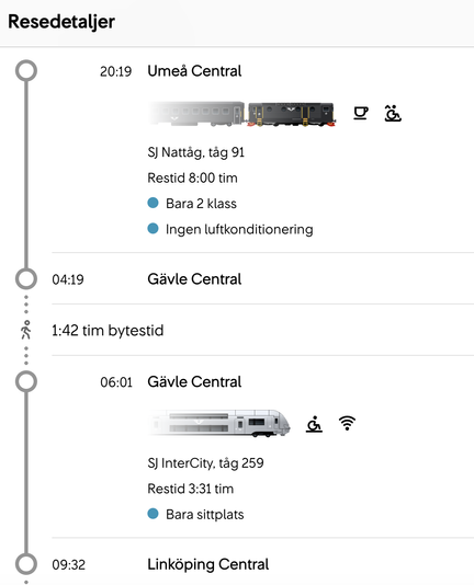 First half of the wrong SJ plan